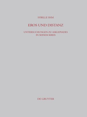 cover image of Eros und Distanz